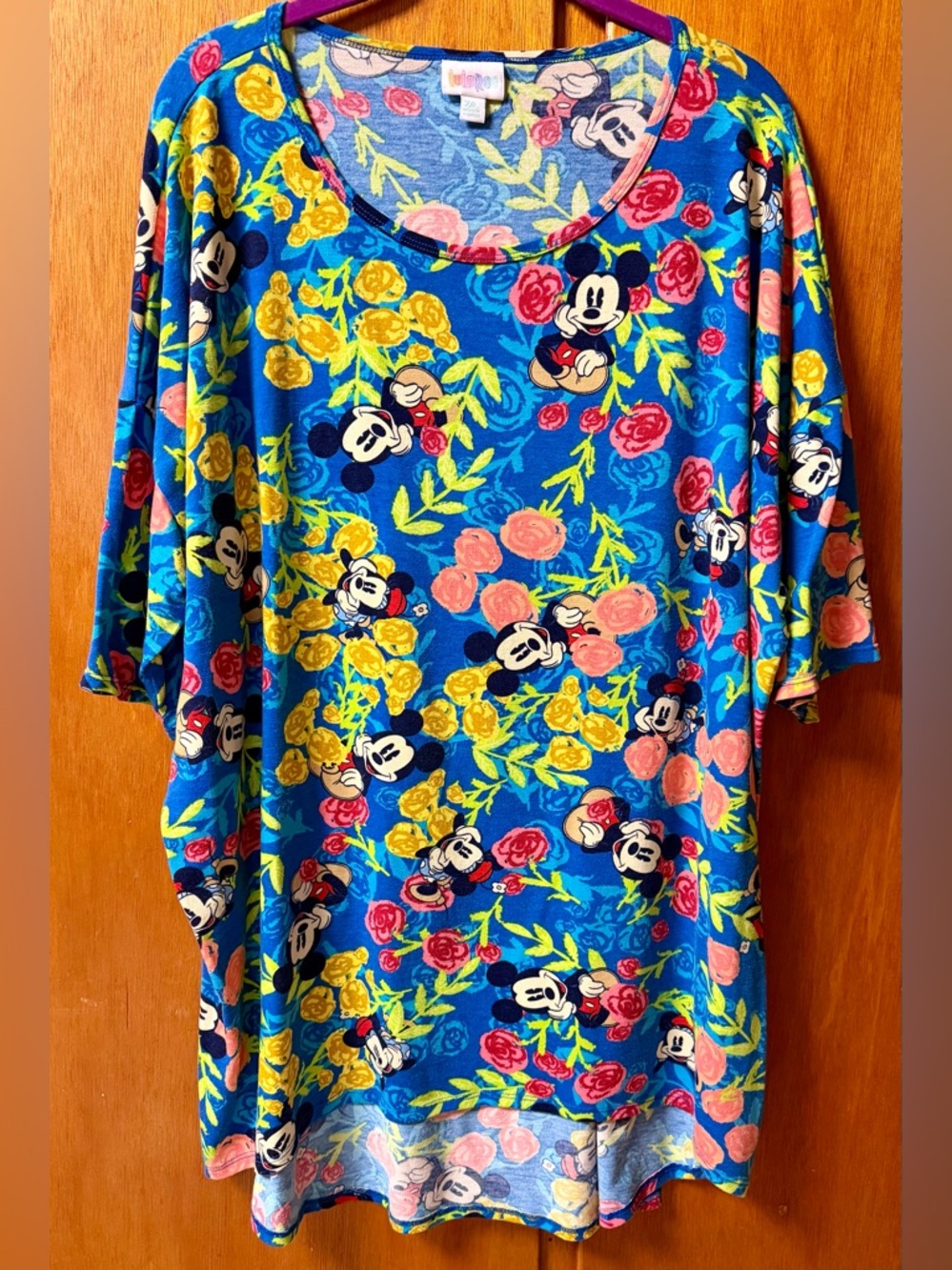 Rare LuLaRoe Limited Edition Disney  “Irma” Top (Retired Style)